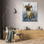 Art sur toile tendue «Red Barrel Studio® Fab Funky Gallery»: Boxer and Owls