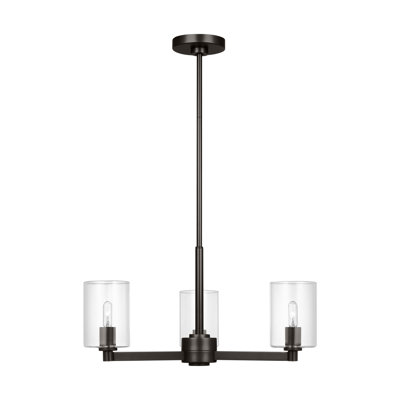 Fullton Dining Room Chandelier With Clear Shade