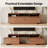 Modern Extendable TV Stand With Storage For Tvs Up To 100"