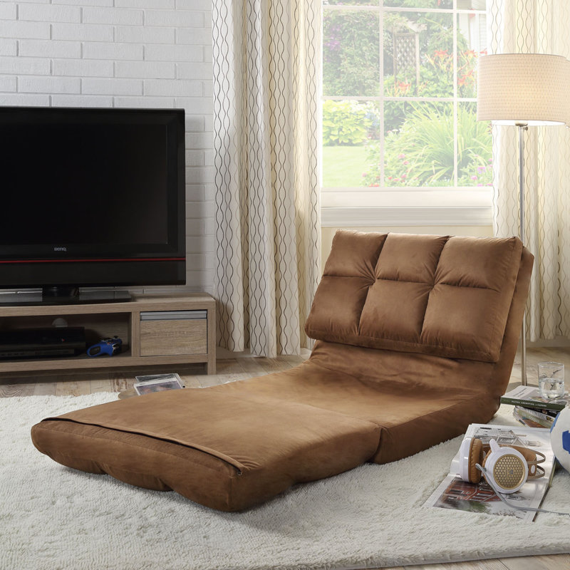 Chaise Dhalia Loungie Loungie, Brun