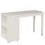 Lit mezzanine bas avec cabinet et bureau portatif à roulettes Low Old Sku: Lpaak-1948468533