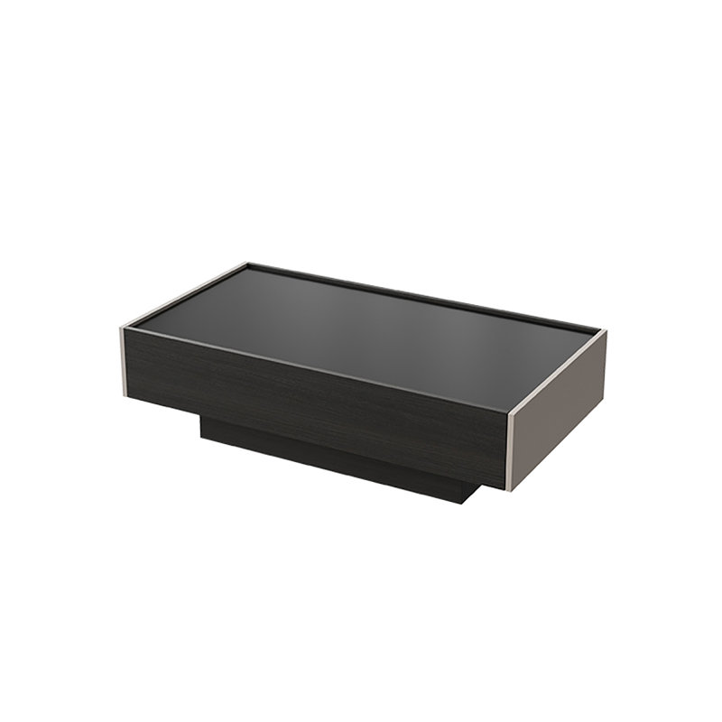 Table basse simple, Couleur fumée, H 15 po x l 47,2 po x P 25,6 po