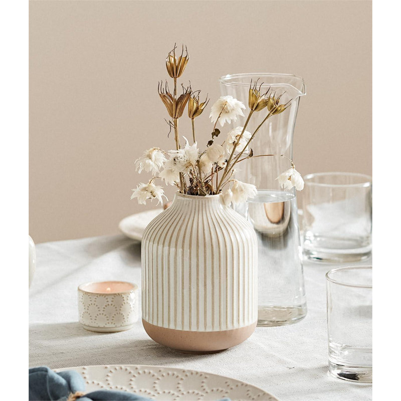 Vase de table en céramique Metthew