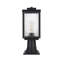 Melbourne 6 Inch Outdoor Post Light in Black