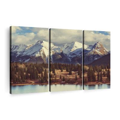 " Colorado Rocky Mountains " 3 - Pieces on