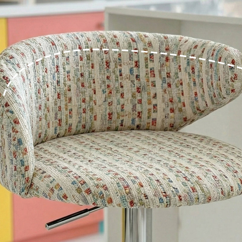 Chaise d'appoint à dossier uni (ensemble de 2)