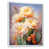 White Floater Framed