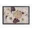 Cadre flottant Open Blooms Maroon Florals, design par Sissi et Seb-1134184262-1134184257