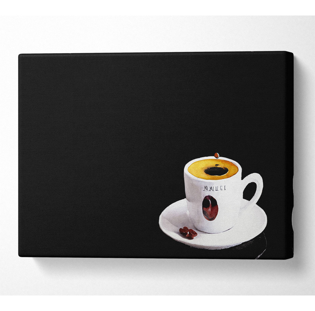 Espresso Drop - Kunstdrucke auf Leinwand - Wrapped Canvas