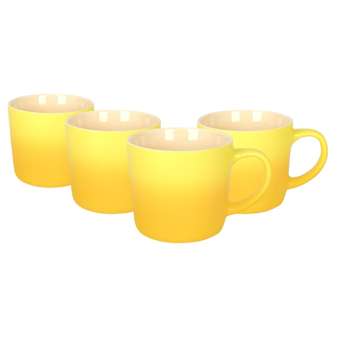 Argon Tableware - Ombre Coffee Mug - Glazed New Bone China Drinking Cup