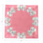 Serviettes de cocktail en satin de coton Pearl Bow-122609951