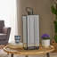 Lanterne en acier inoxydable moderne haut Peraza-47184220