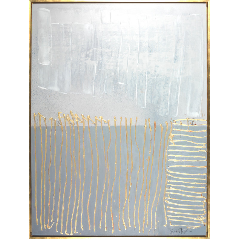 Prairie par Evan Taylor - peinture sur toile à cadre flottant