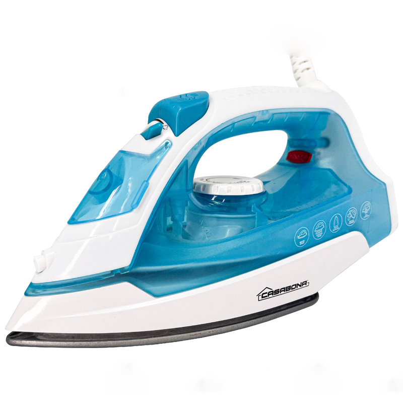 Compact Steam Iron, Blue, Blue