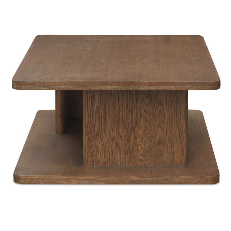Casey Small Coffee Table Dark Brown, Dark Brown, 16" H x 40" L x 30" W