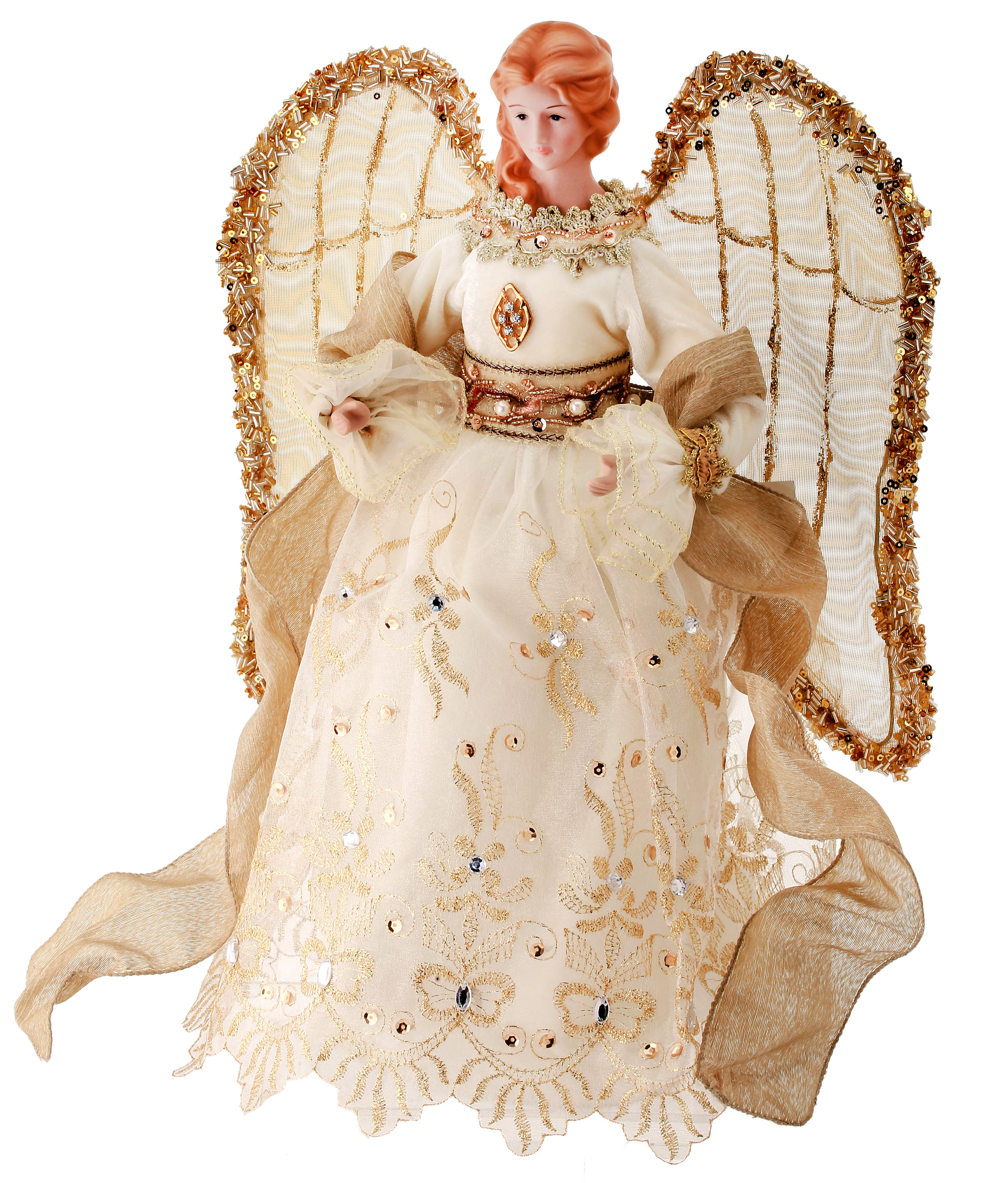 Regency International Embroidered Angel with Sheer Wings - Wayfair Canada