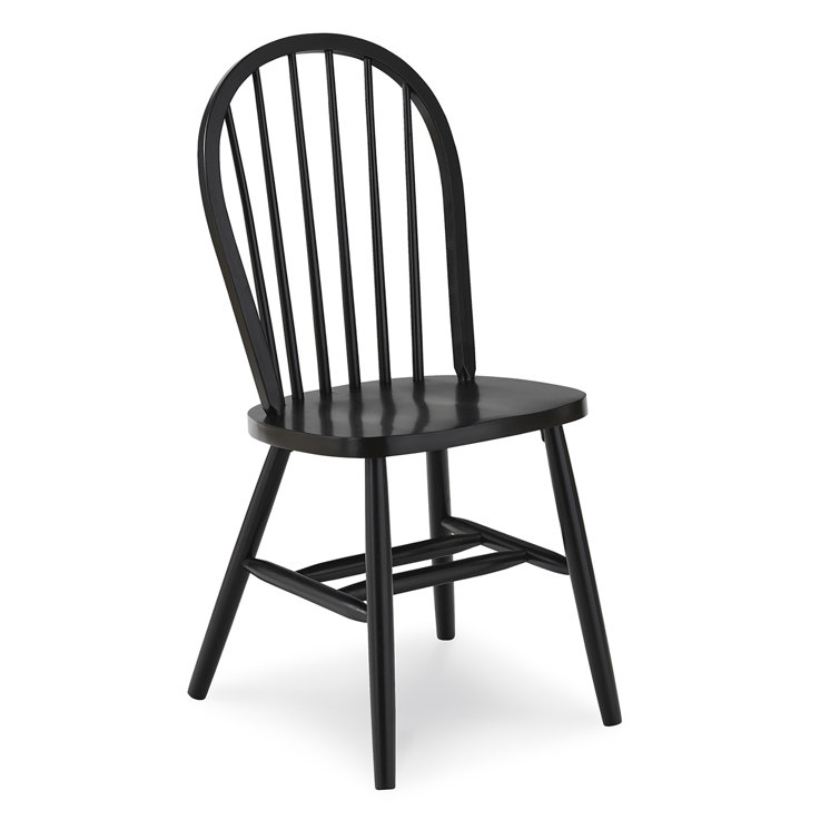 Roselawn Solid Wood Windsor Back Side Chair