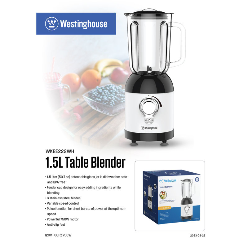 Westinghouse 50oz. Blender Parts & Accessories