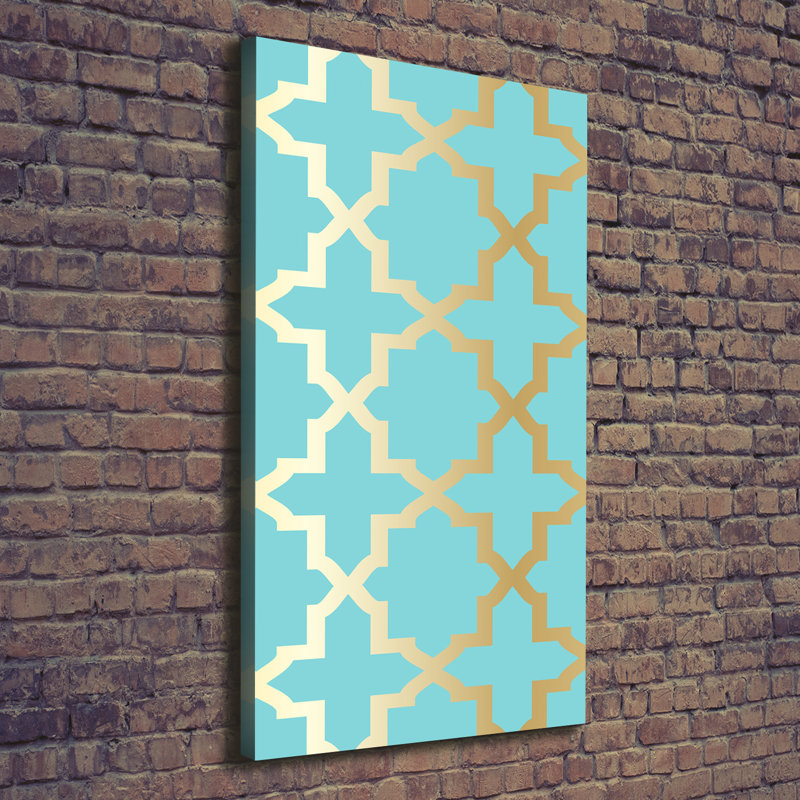 Arabic Pattern - Wrapped Canvas Print