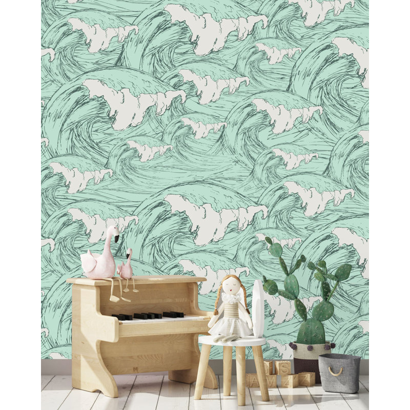 Murale Ossian, L 125 po x L 10,42 po