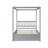 Canopy Bed with Twin Trundle