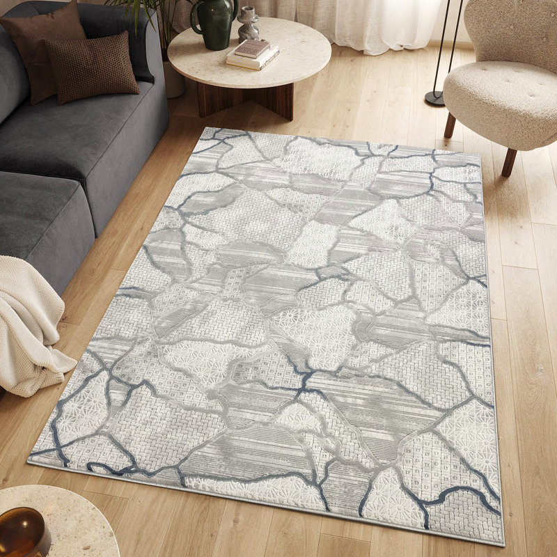 Tapis Geometrix, Rectangle 7 pi 10 po x 10 pi 6 po