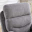 Fauteuil inclinable manuel moderne en chenille avec massage à 8 points et chaleur, fauteuil inclinable et pivotant pour petit salon-130770868