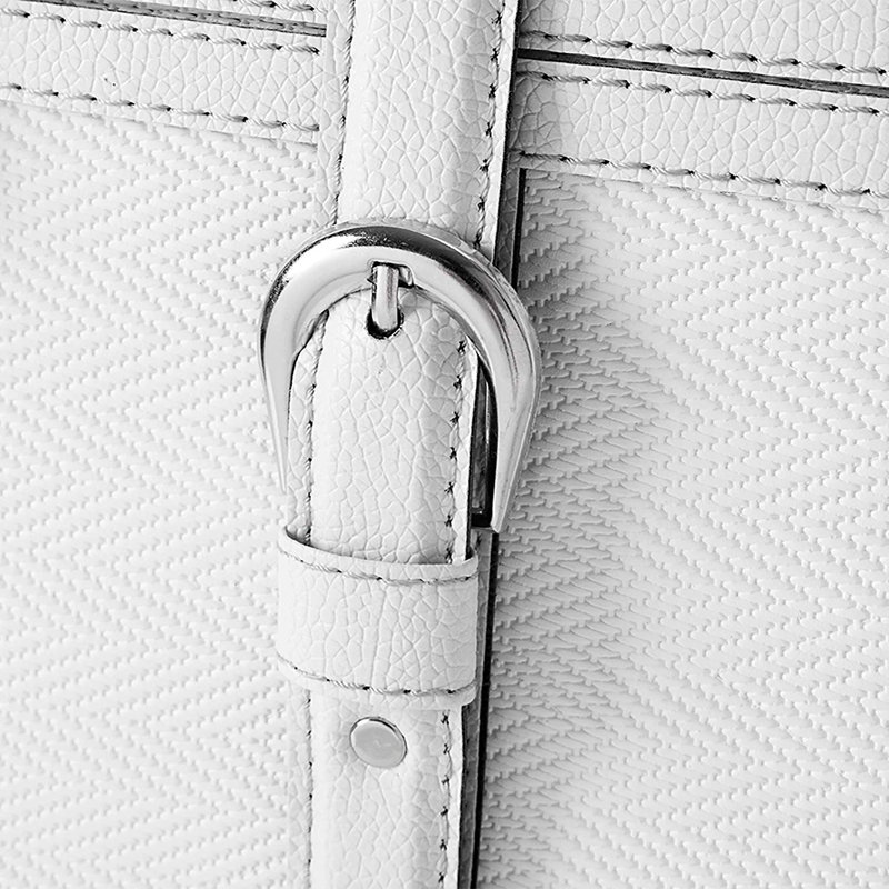 The Designer Wheeled Trunk, White