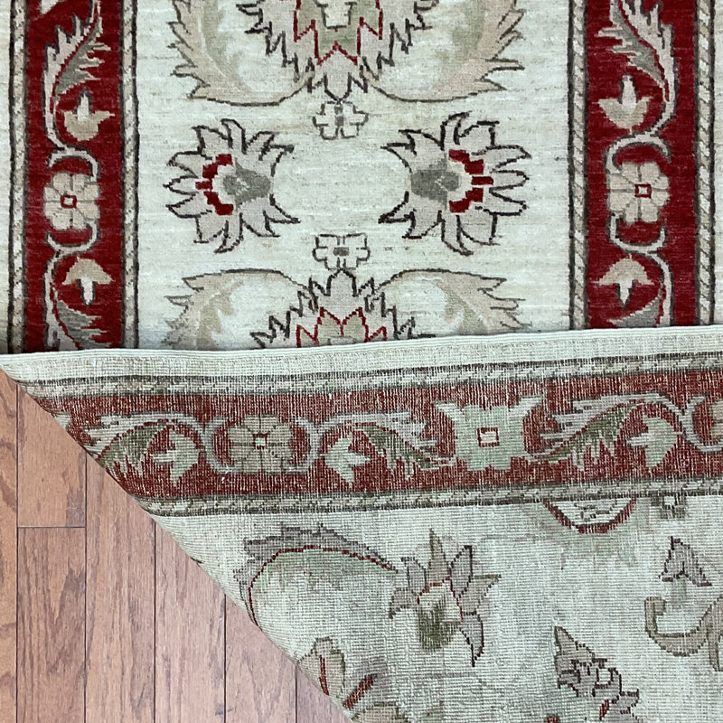  Handmade Oushak Wool Runner