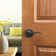 Springdale Pro Series 2-Way Adjustable Privacy Door Lever with Round Rosette