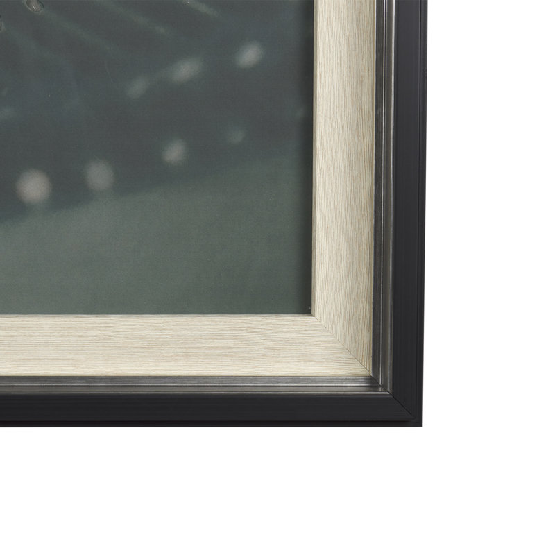 Typewriter Notes Care Hand Embelished Textured Framed Art Print Matted under Glass