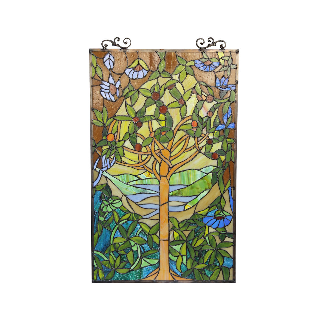Plants & Flowers Window Panel Astoria Grand