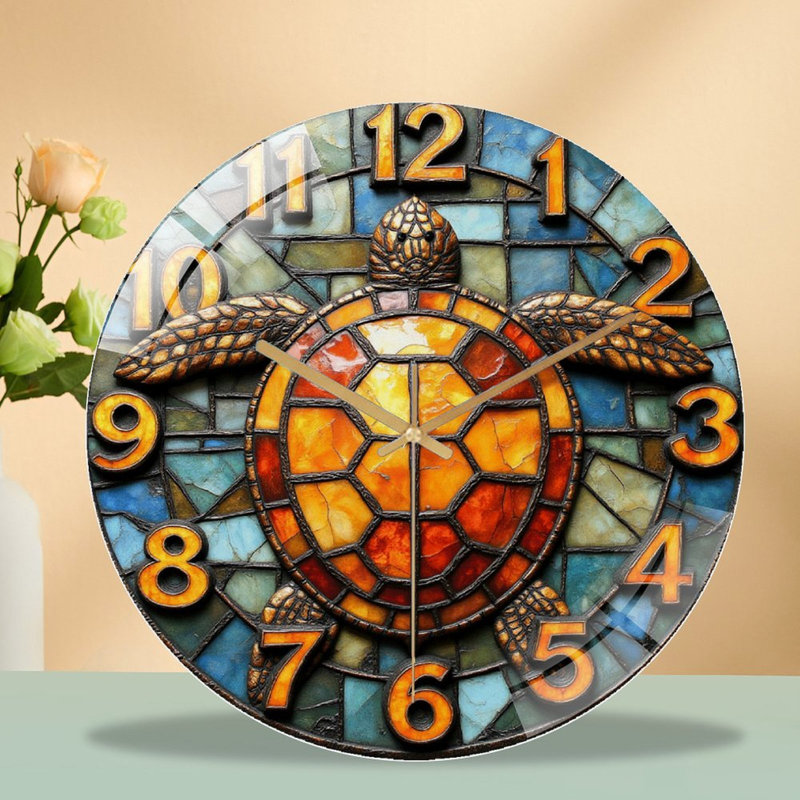 Horloge murale Turtle