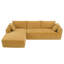 Canapé modulaire en L en chenille-1729343191