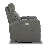 Arrianna-Fiona Genuine Leather Swivel Power Recliner-2065870830