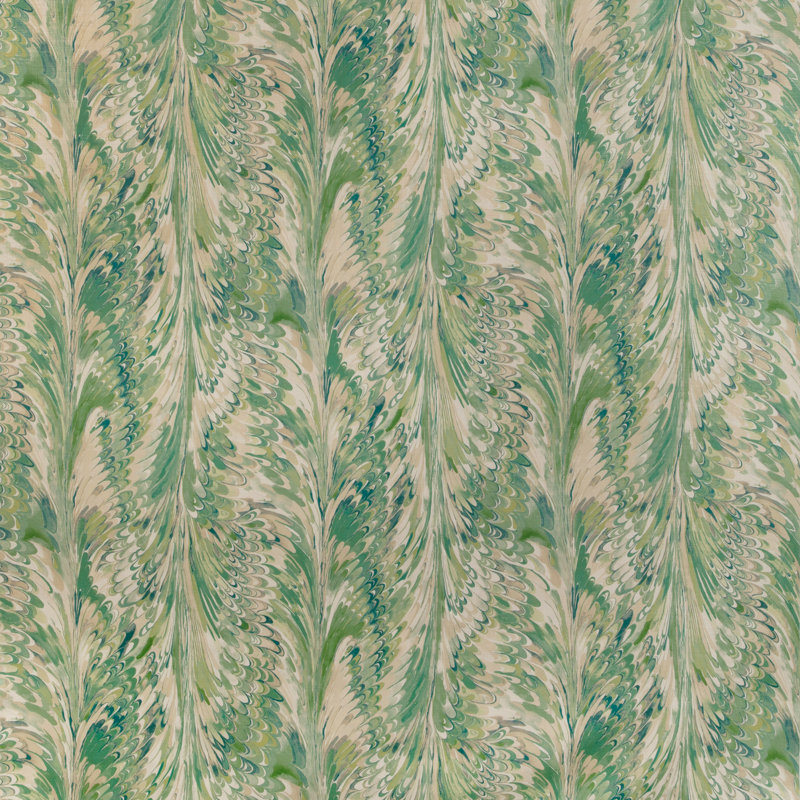 Taplow Print, Green/Beige