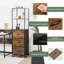 Cruzville 43cm W Metal Shelf Unit