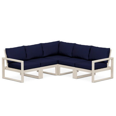 POLYWOOD® Edge 85" Patio Sectional