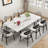 Otho Modern 63" to 94" Extendable Rectangular Dining Table For 6-10-30345567
