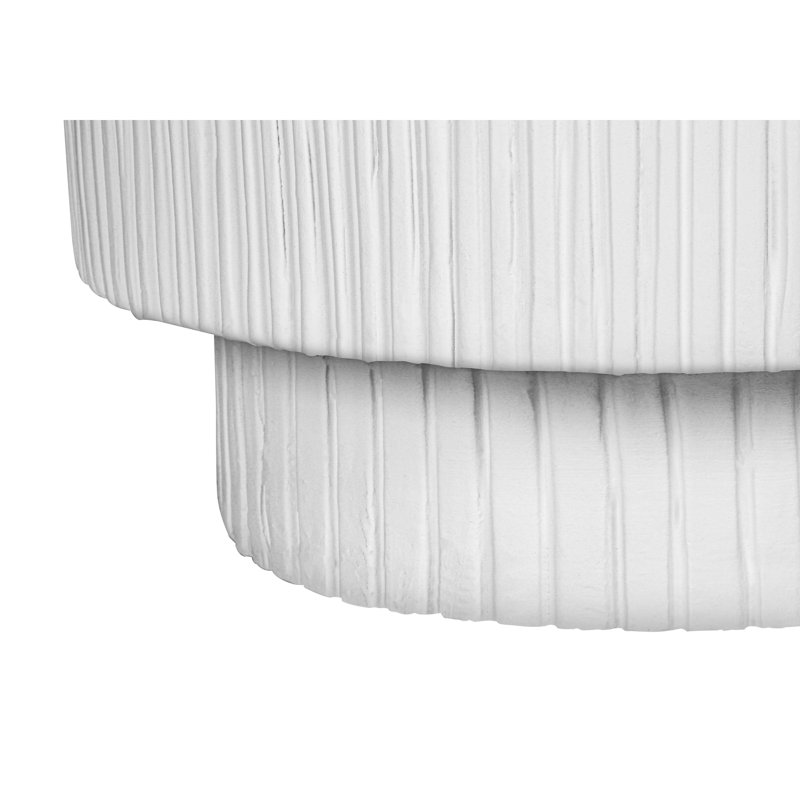 Table d'appoint, intérieure ou extérieure, chambre à coucher, table de bout, Blanc