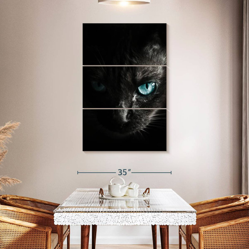 Brampt Scary Cat, 50" H x 32" W