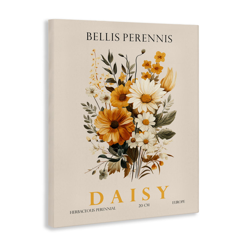 Ensemble de toile Nature Daisy, par Christopher Giampietro, H 40 po x l 30 po