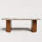  Iris Sintered Stone 78.7'' Solid Wood Pedestal Oval Dining Table Seat 6-8-1429772074-1436396730