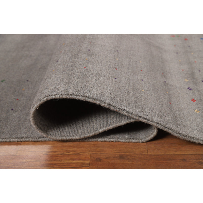 Tapis oriental gris Gabbeh 8