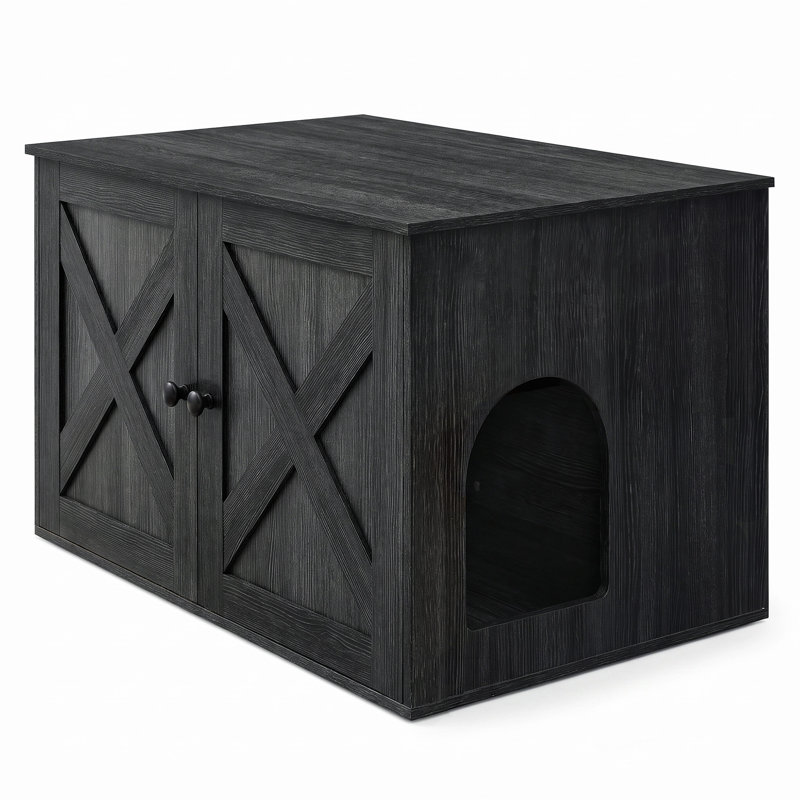 Enceinte de litière Sulema, Noir, noir, noir, noir