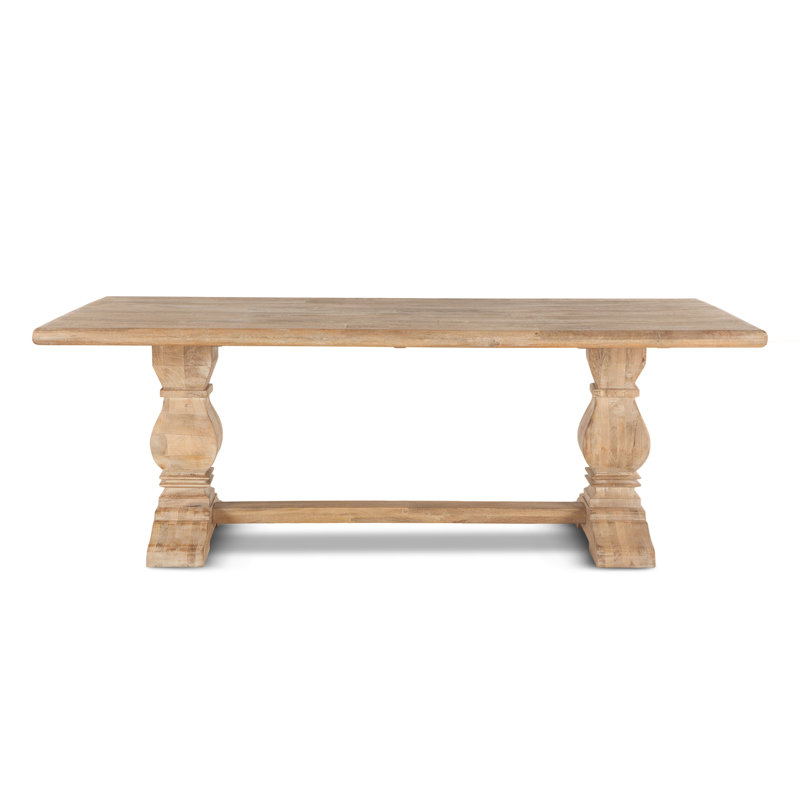 Birch Lane Lyons Mango Wood Dining Table - Stylish & Durable