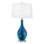 Glass USB Table Lamp