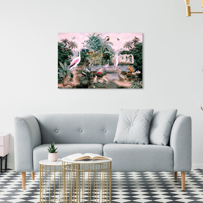 The One Place Day - Impression sur toile, Toile tendue, H 24 po x l 36 po, Sans cadre