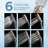 6 Modes High Pressure Handheld Filtered Shower Head-115212392