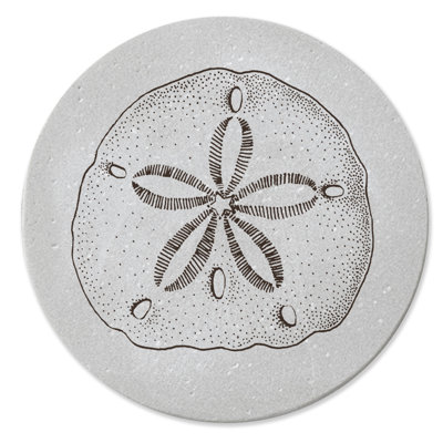 Stoneware Round 4 Piece Coaster Set